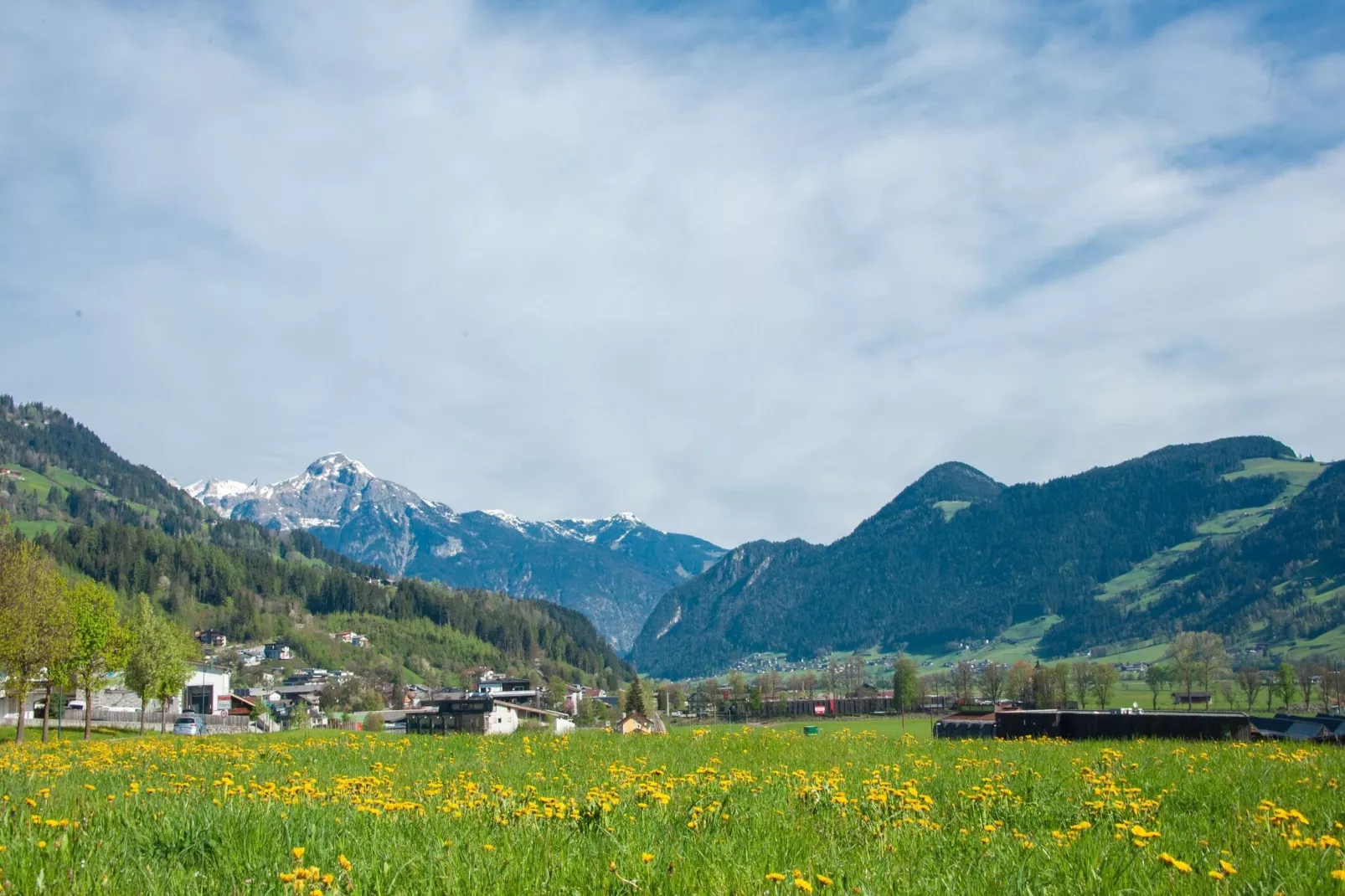 Klammerhof - Dorfblick-Gebieden zomer 5km