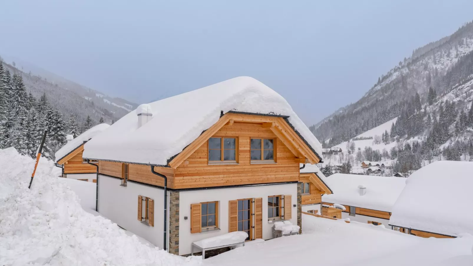 Chalet Pretzel-Exterieur winter