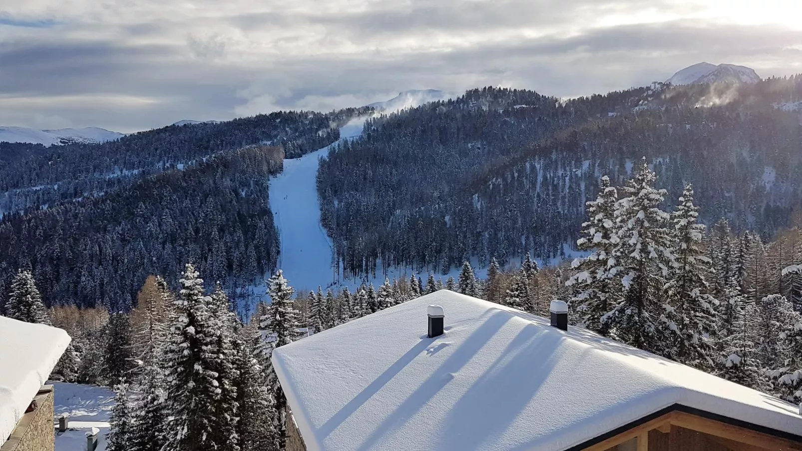 Turrach Lodge-Uitzicht winter