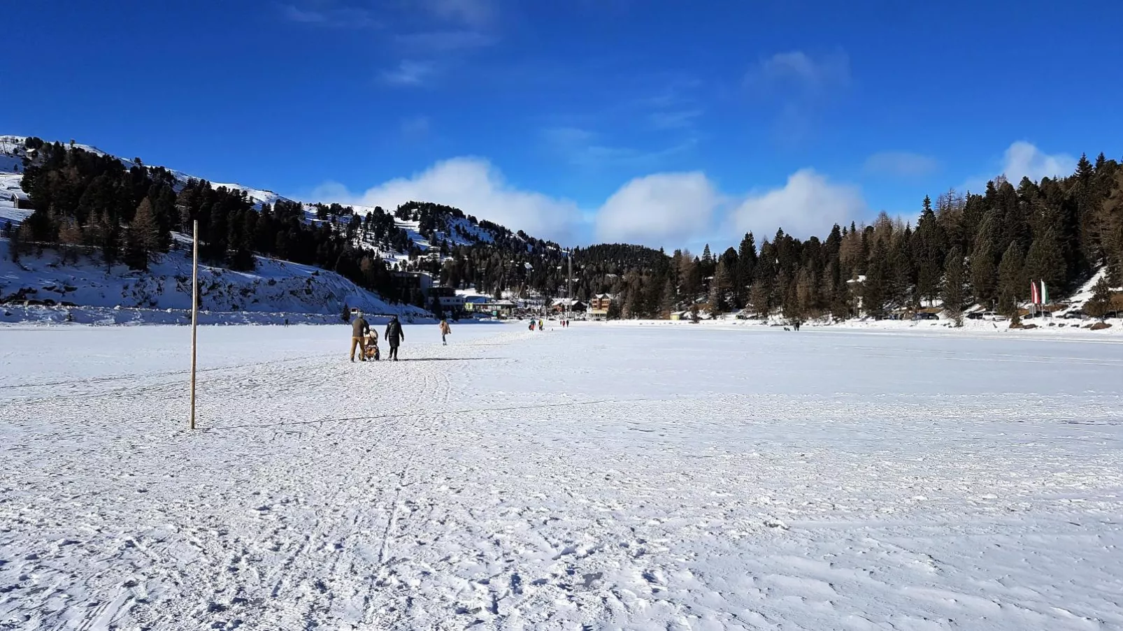 Turrach Lodge-Gebied winter 1km