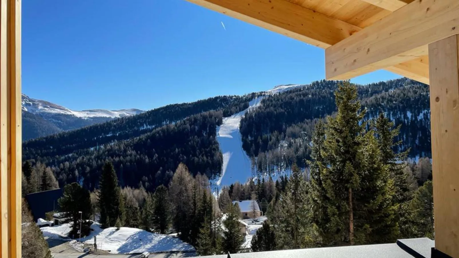 Ibex panorama Lodge-Uitzicht winter