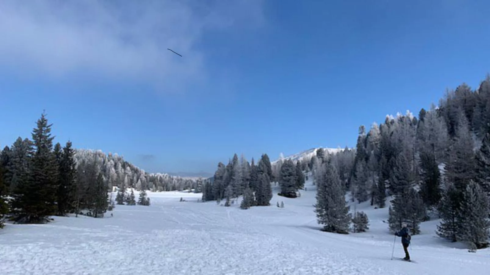 Ibex panorama Lodge-Gebied winter 5km
