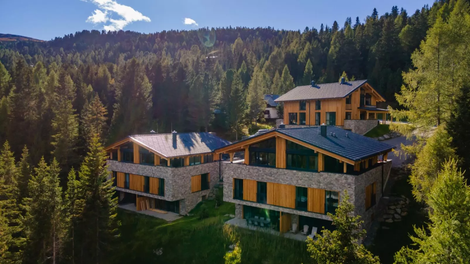 Ibex panorama Lodge-Buitenkant zomer