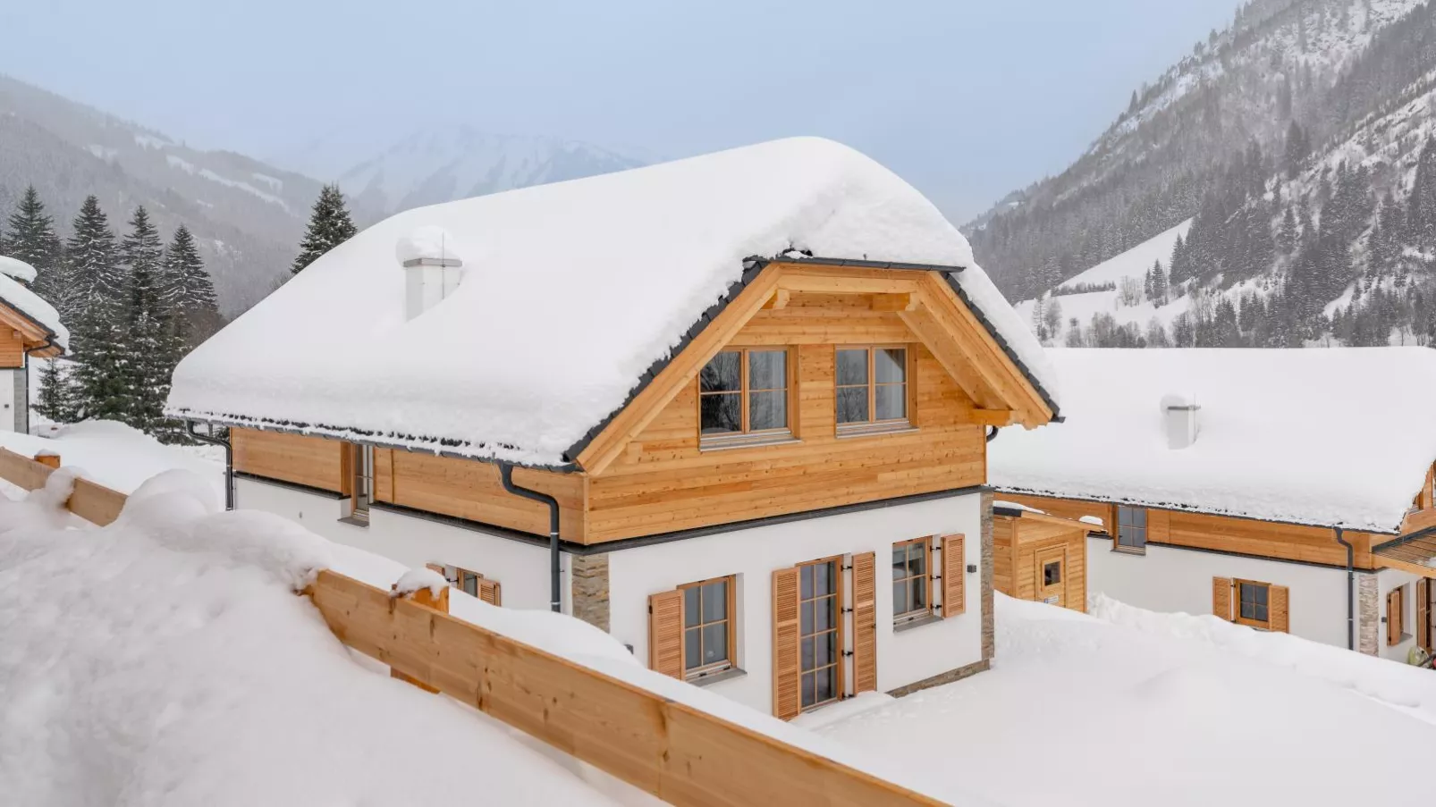 Haus Enzian-Exterieur winter
