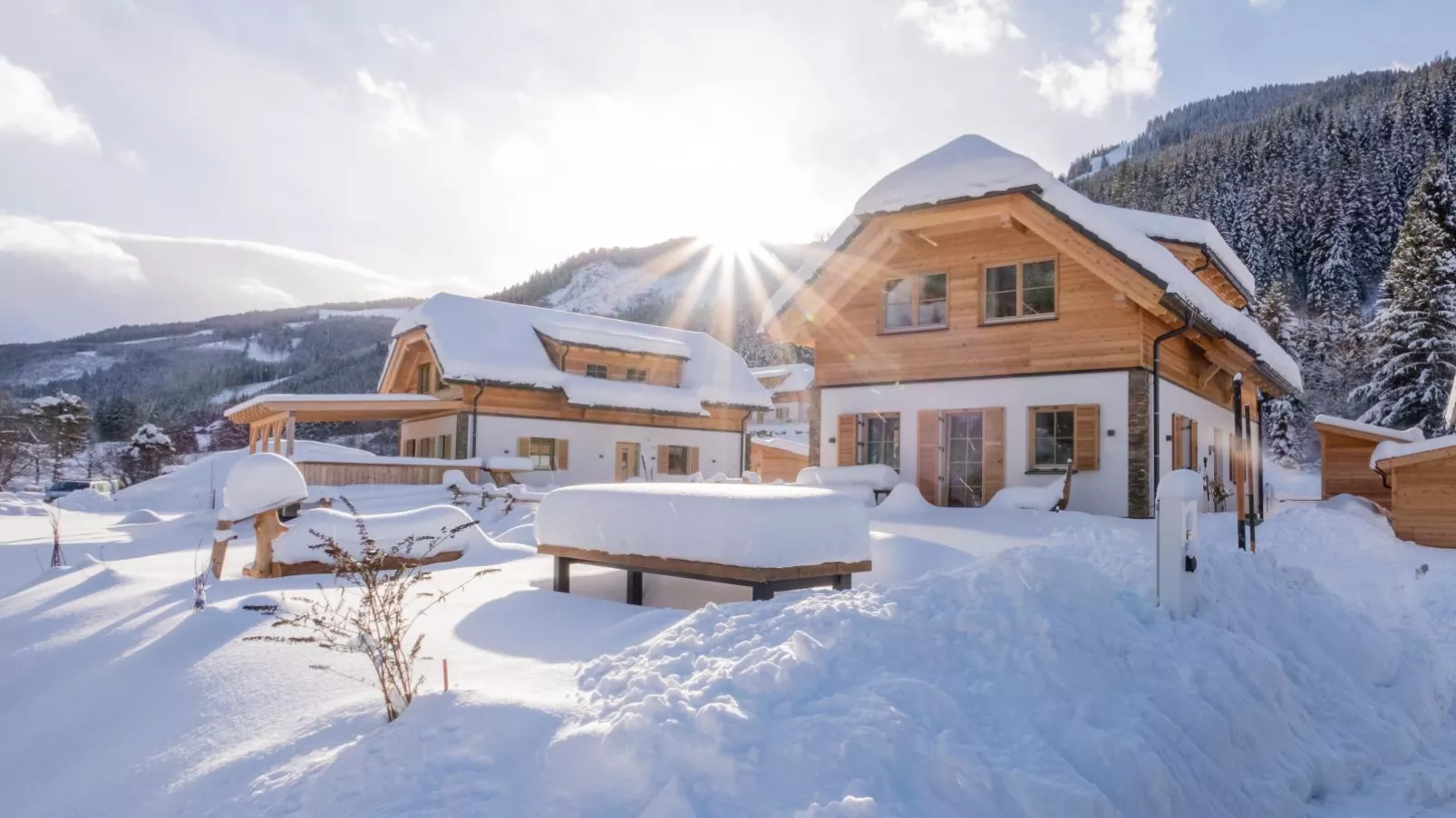 Donnersbach Lodge-Exterieur winter