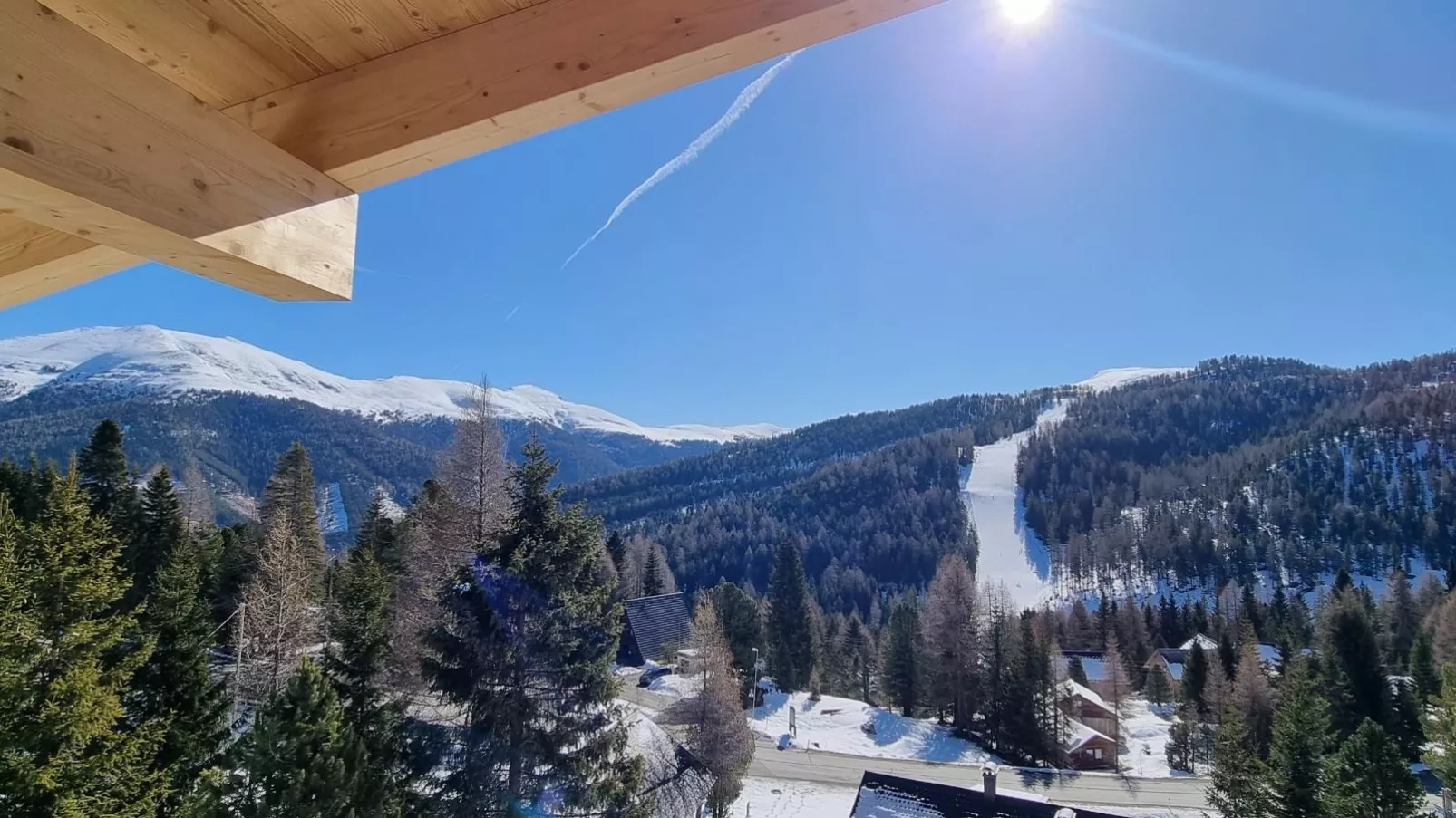 JuJa Lodge-Uitzicht winter