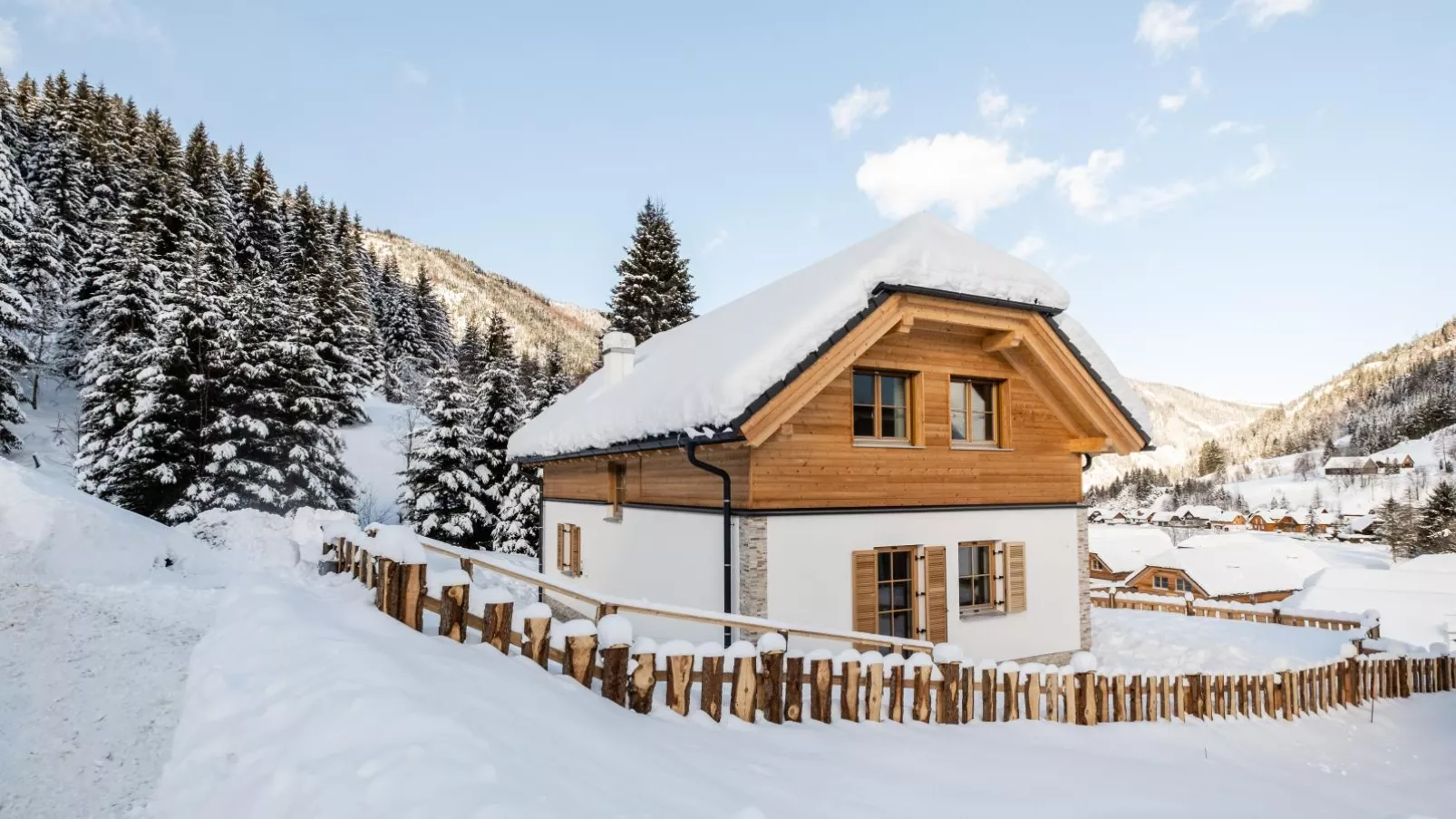 Bergzauber-Exterieur winter