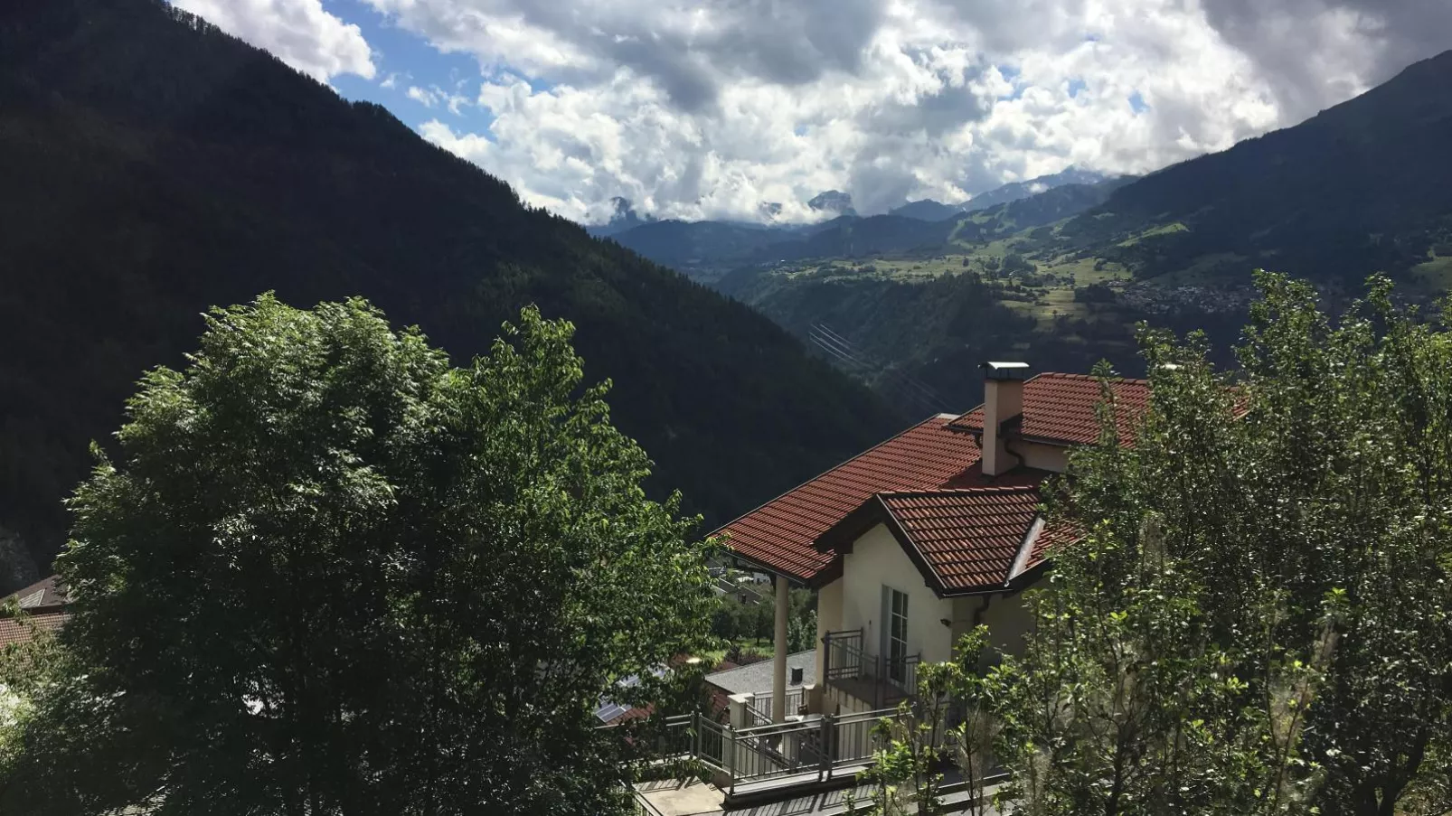 Haus Aifnerspitze-Buitenkant zomer