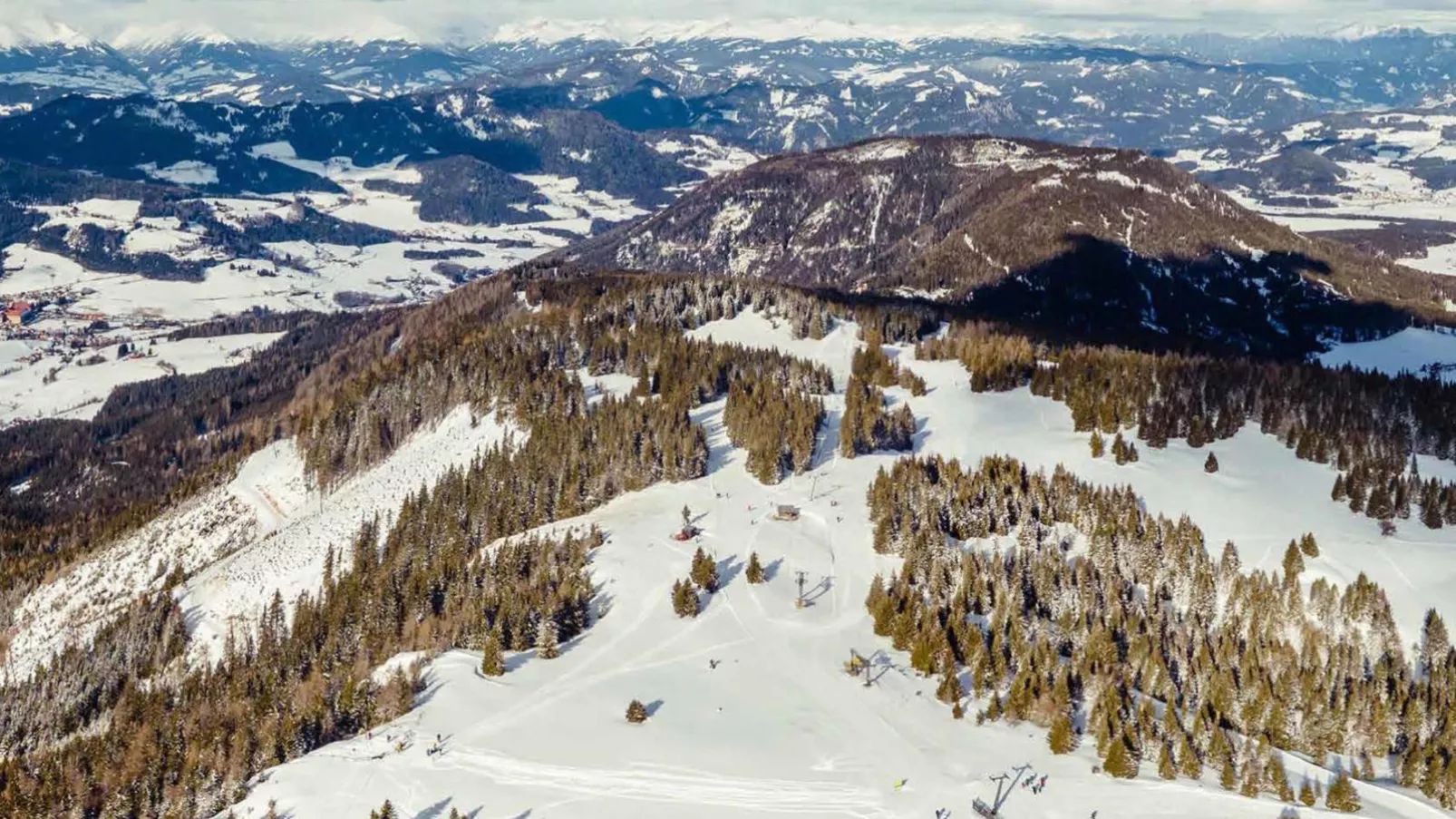 Grebenzen Lodge Prinz-Gebied winter 5km