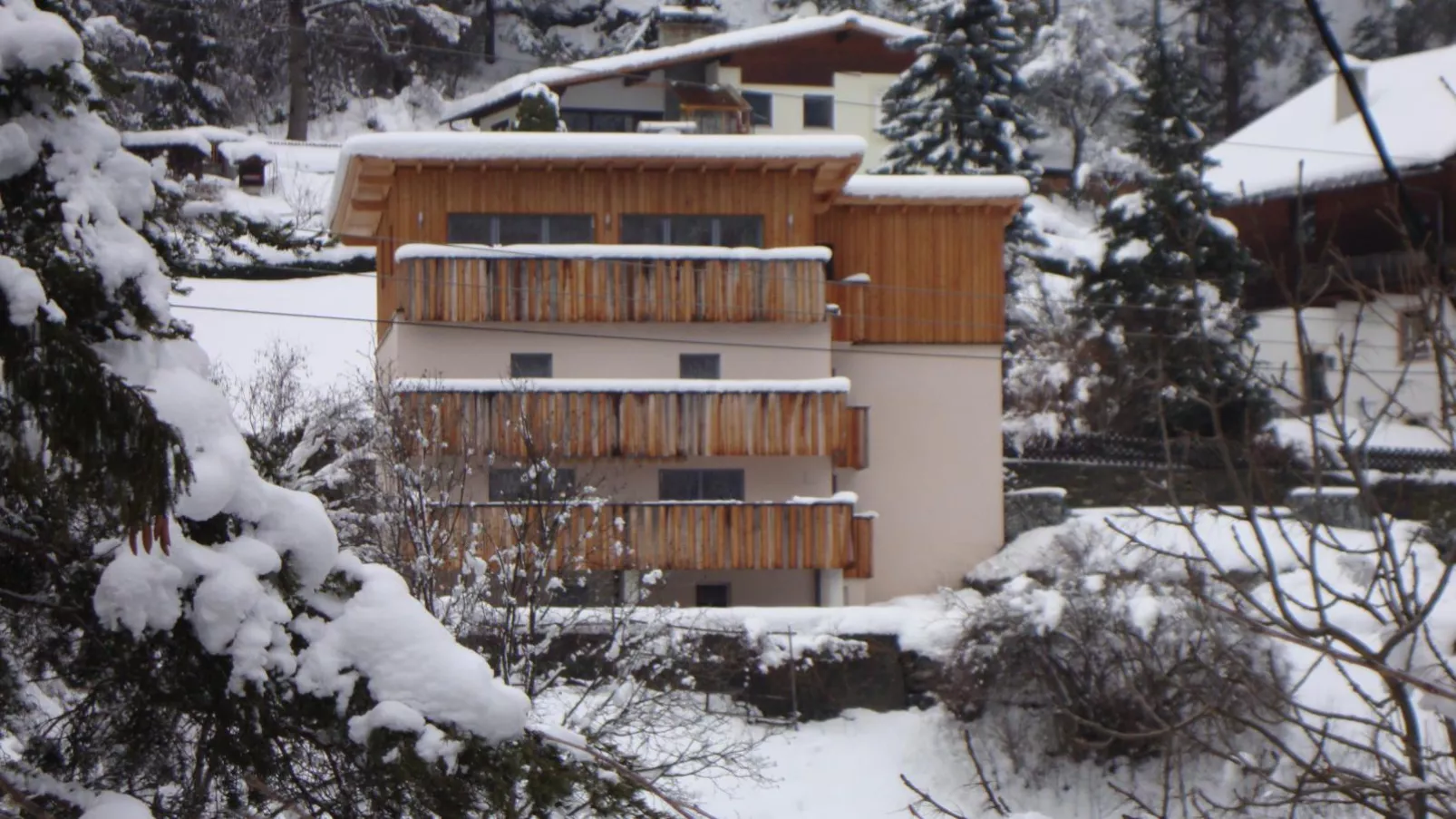 Haus Senn Tösens I-Exterieur winter