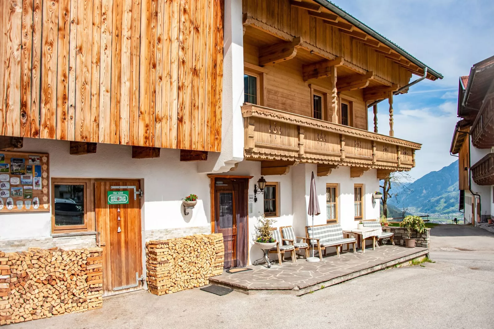 Klammerhof - Zillertalblick-Buitenkant zomer