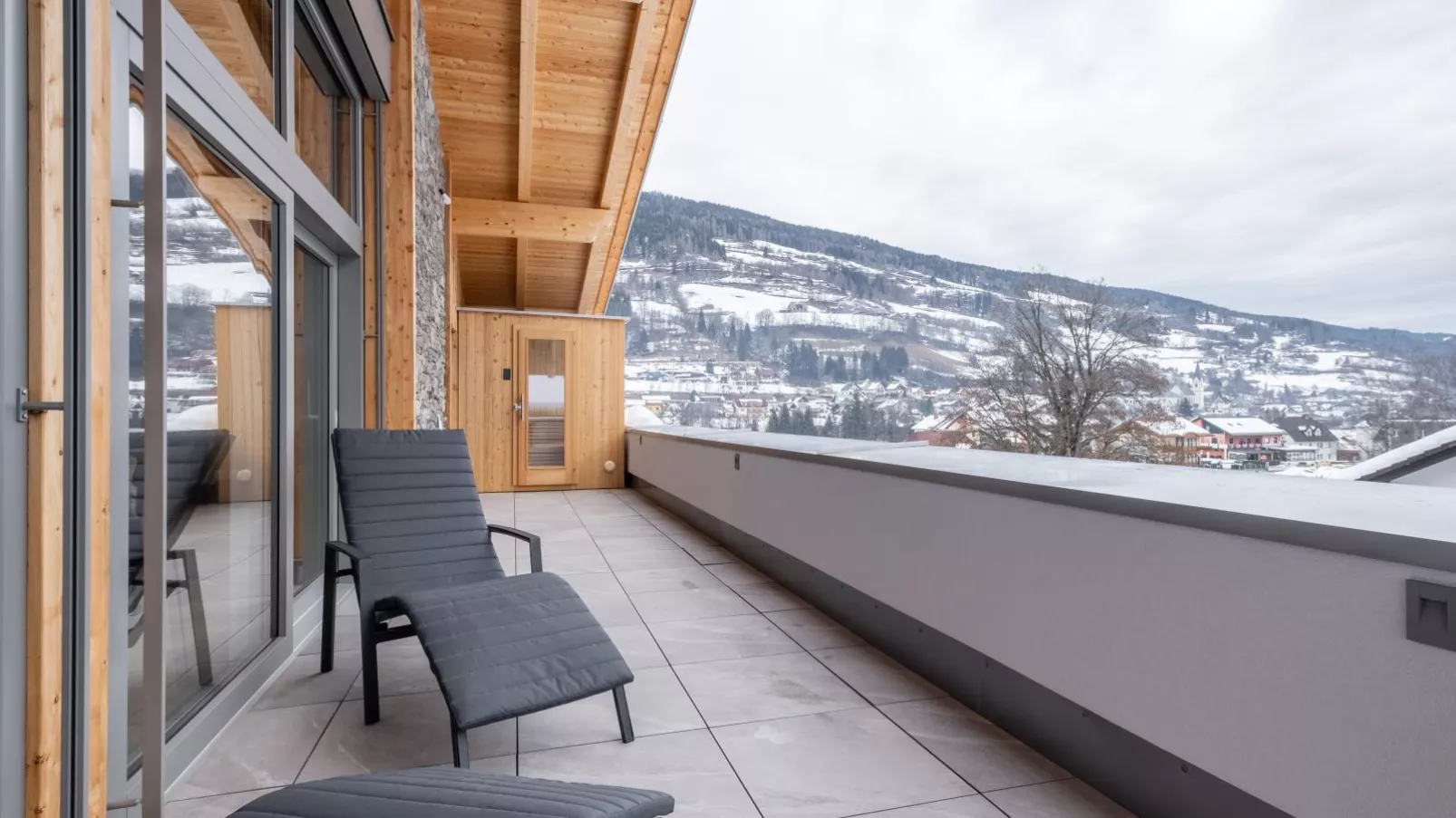 Kreischberg The Exclusive Eight-Terrasbalkon