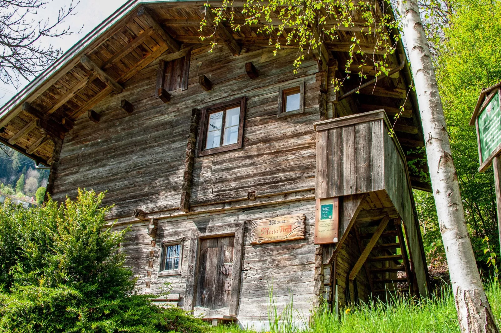 Klammerhof - Zillertalblick-Gebieden zomer 1km