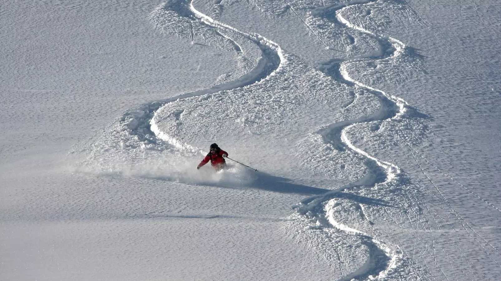 Mountain Chalet Alpinchique-Gebied winter 1km