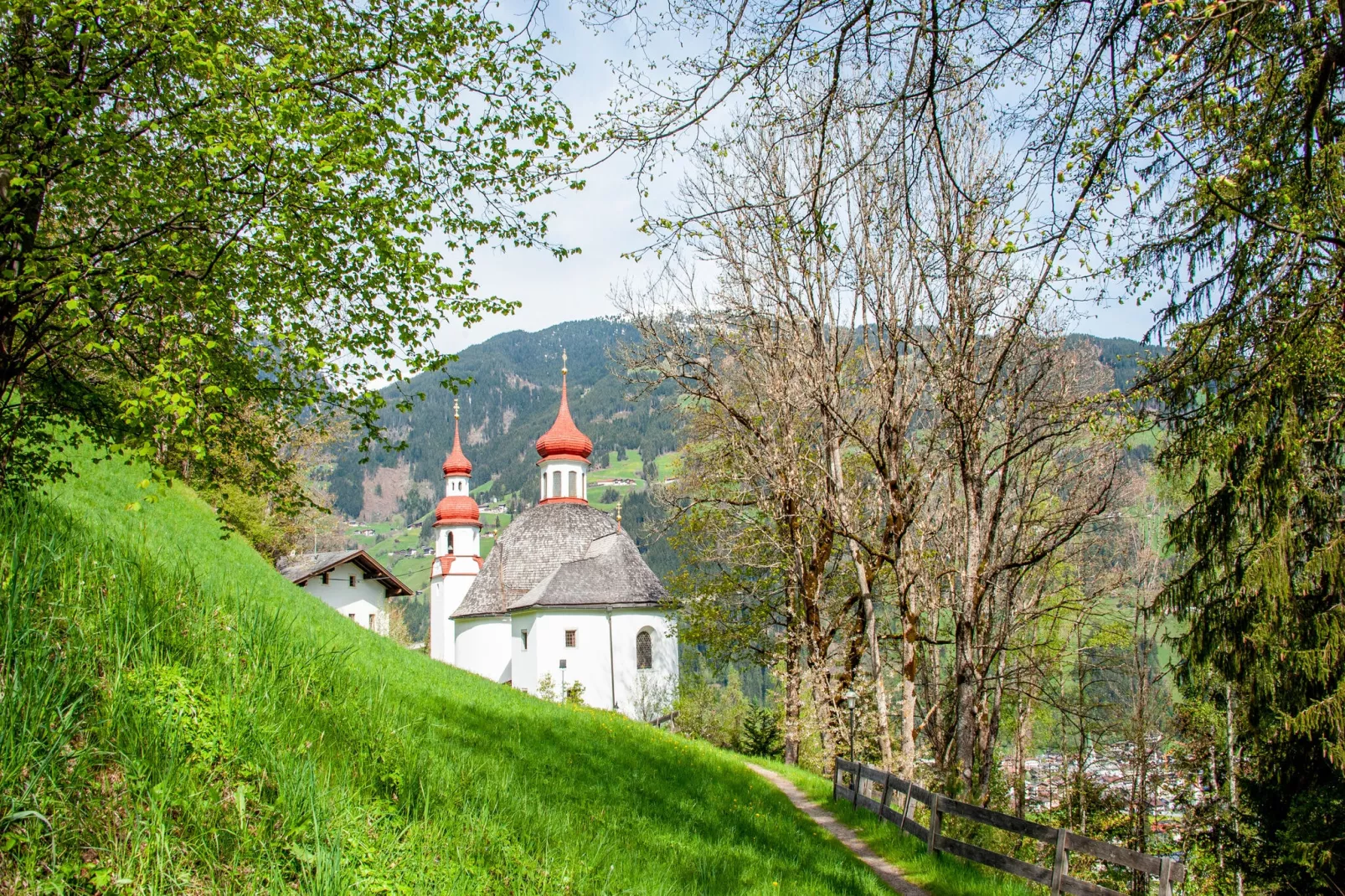 Klammerhof - Zillertalblick-Gebieden zomer 1km