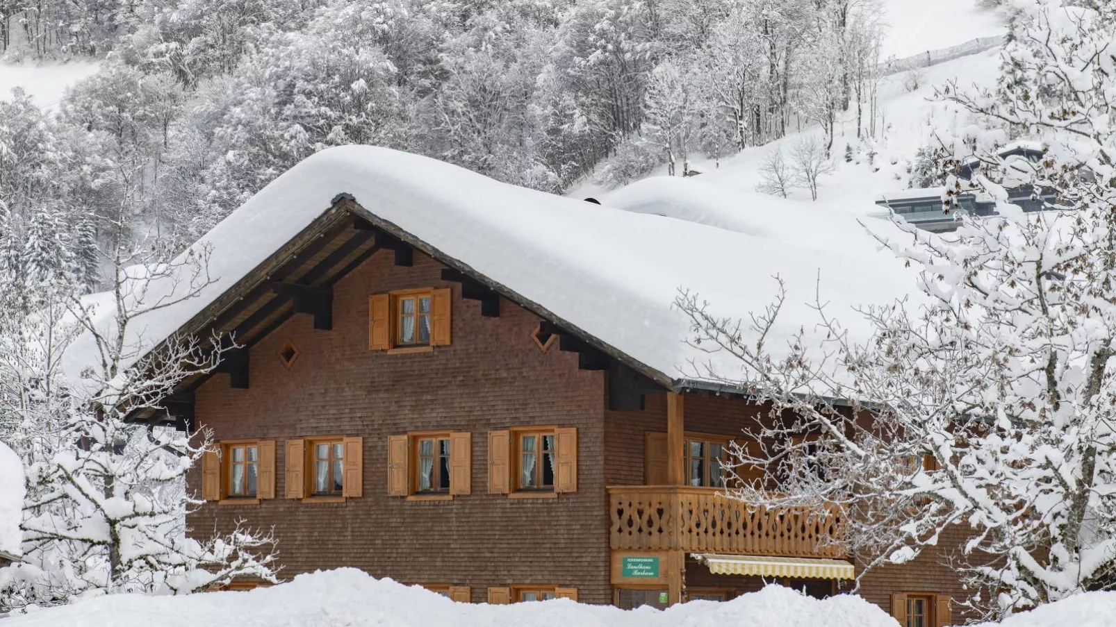 Landhaus Barbara-Exterieur winter