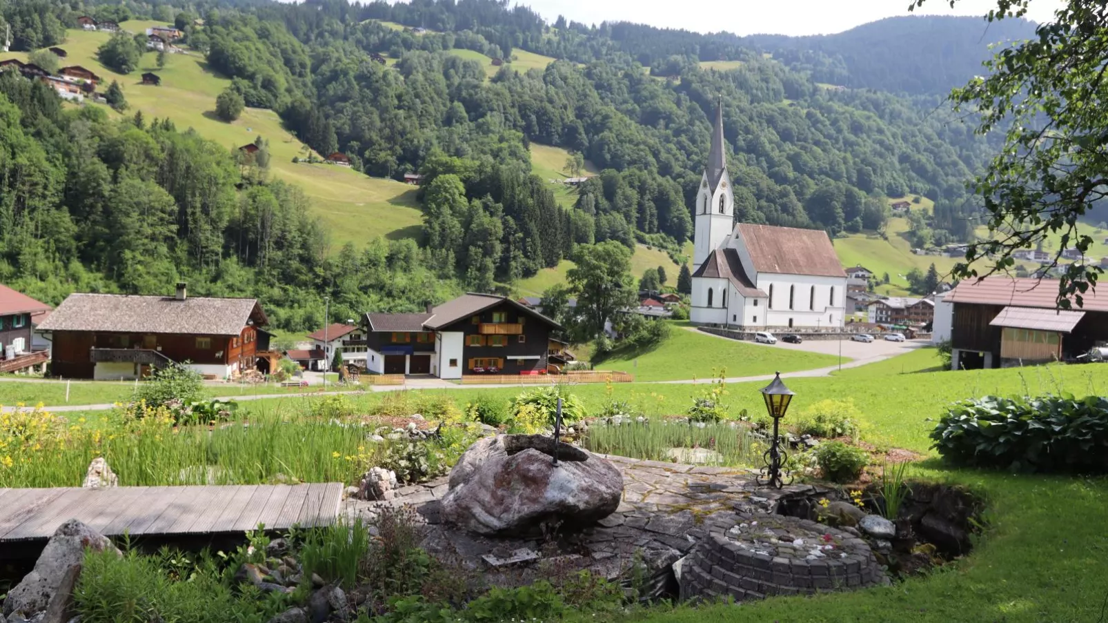 Enzianhof-Uitzicht zomer