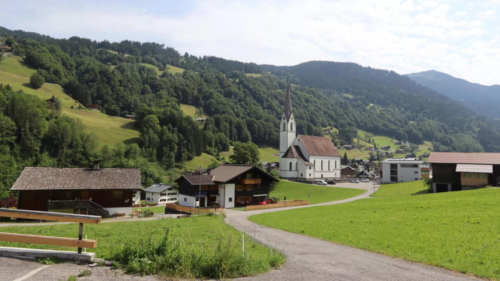 Enzianhof-Uitzicht zomer