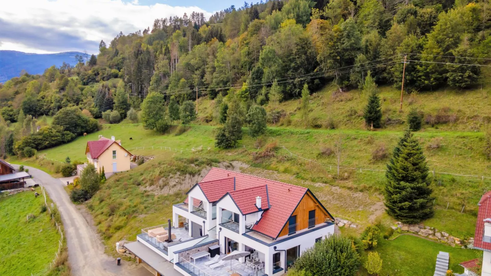Doppellodge-Buitenkant zomer