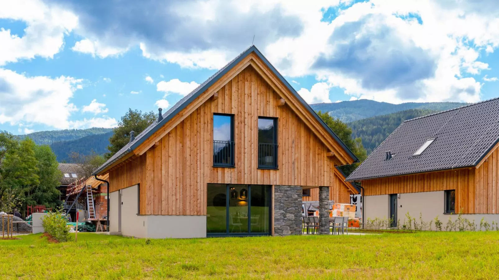 Mountain Chalet An der Mur-Buitenkant zomer