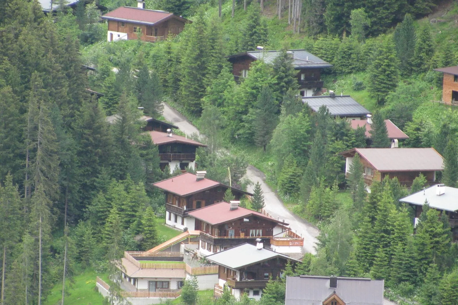 Thaler Hütte - Platzhirsch-Buitenkant zomer