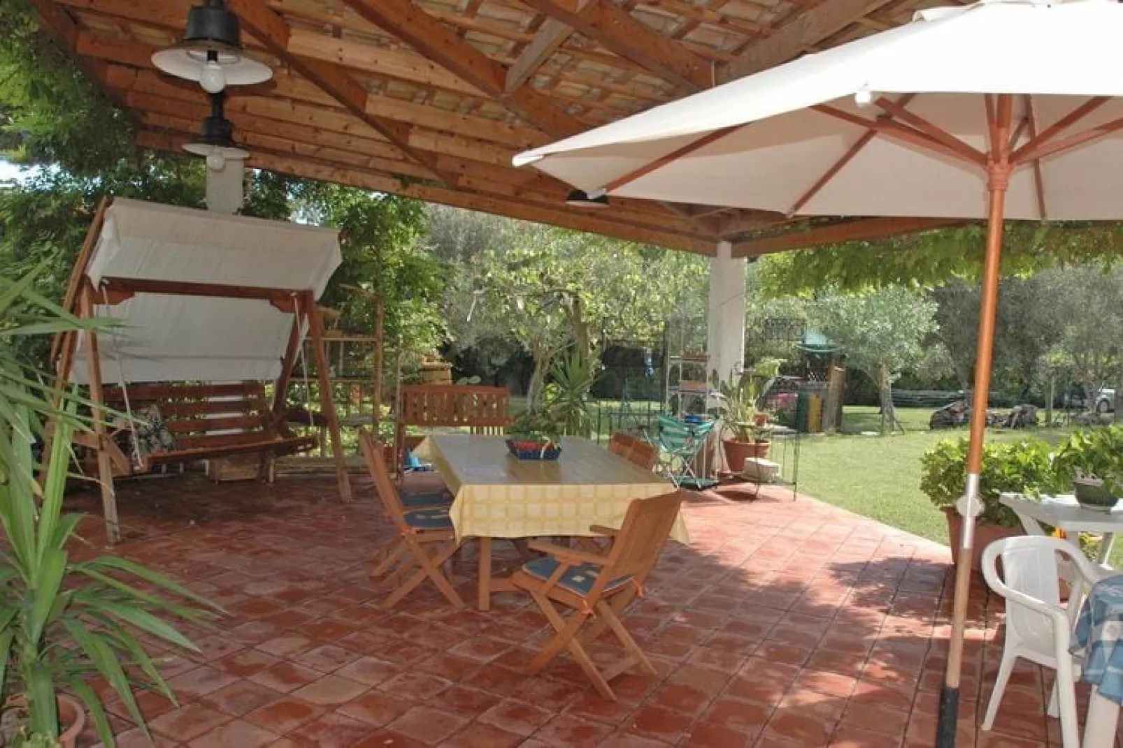 Holiday home, Fanusa-Casa Fanusa-Terrasbalkon