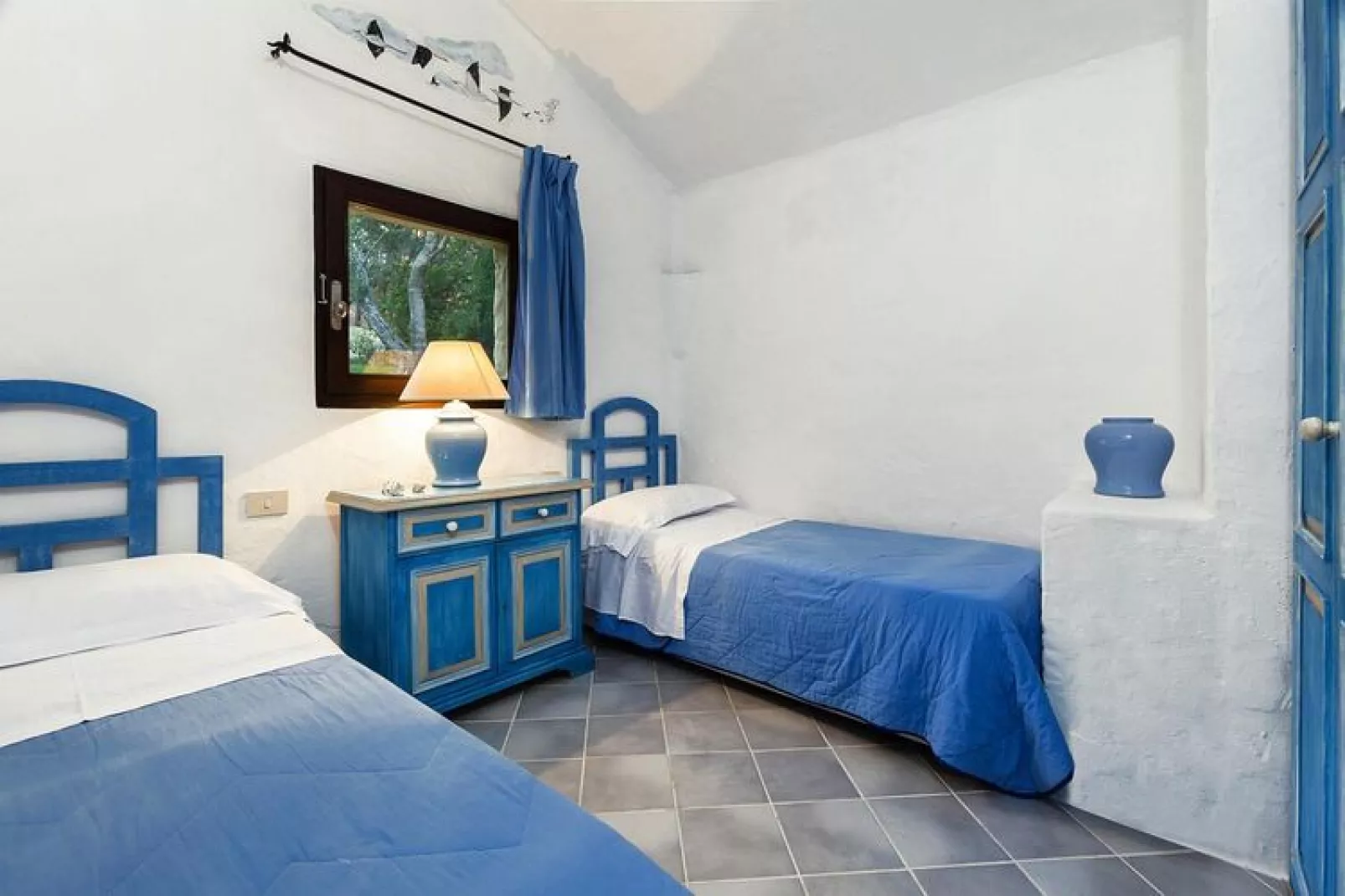 Holiday residence I Cormorani, Baja Sardinia-40 qm-Slaapkamer