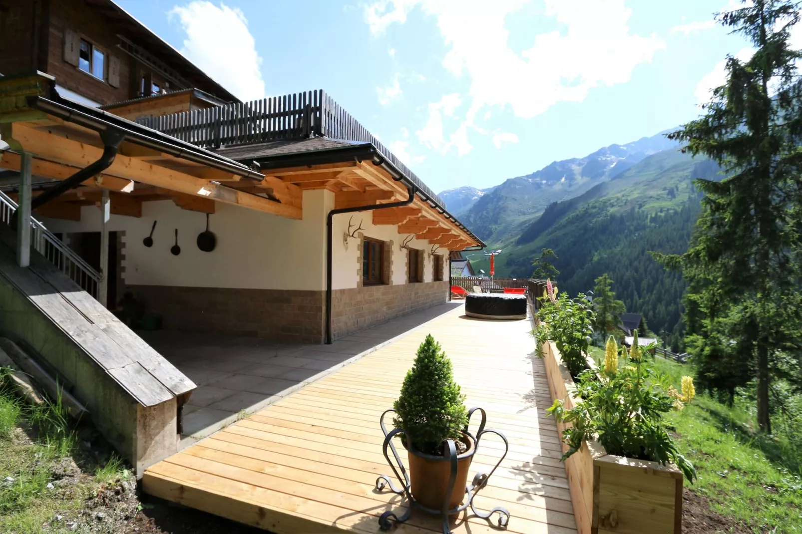 Thaler Hütte - Almzauber-Terrasbalkon