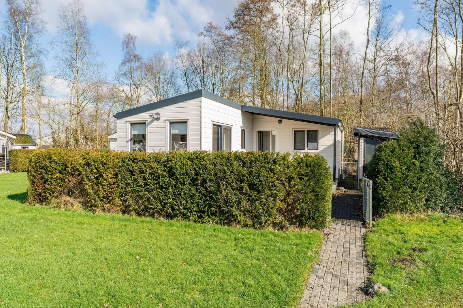 Chalet Alkenhaer nr 40-Buitenkant zomer