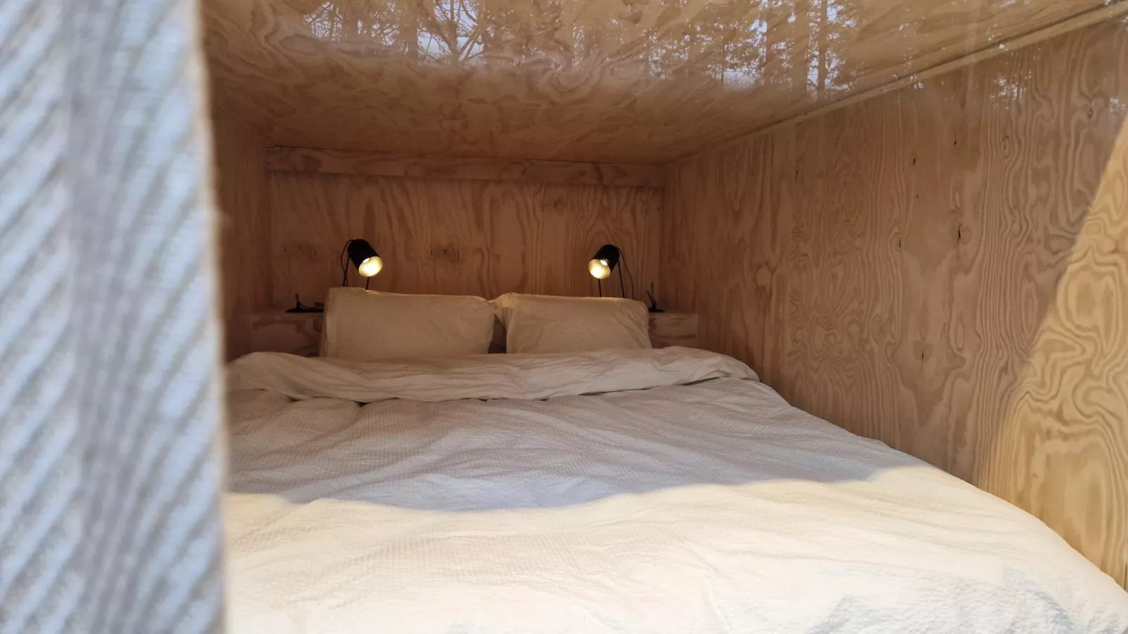 TED Tiny House-Slaapkamer