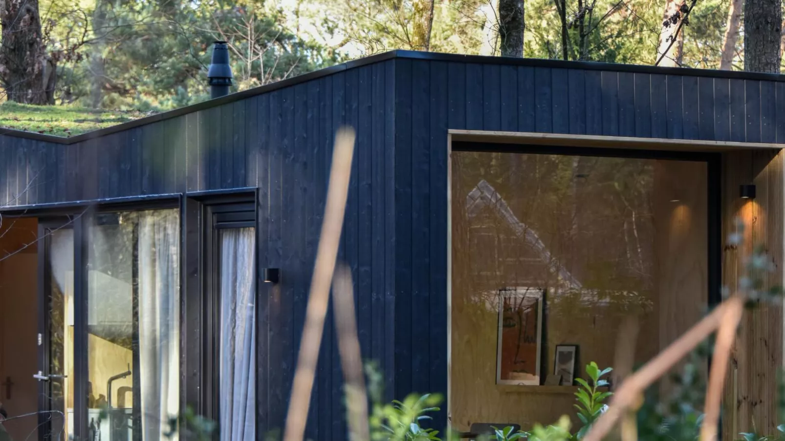 TED Tiny House-Buitenkant zomer