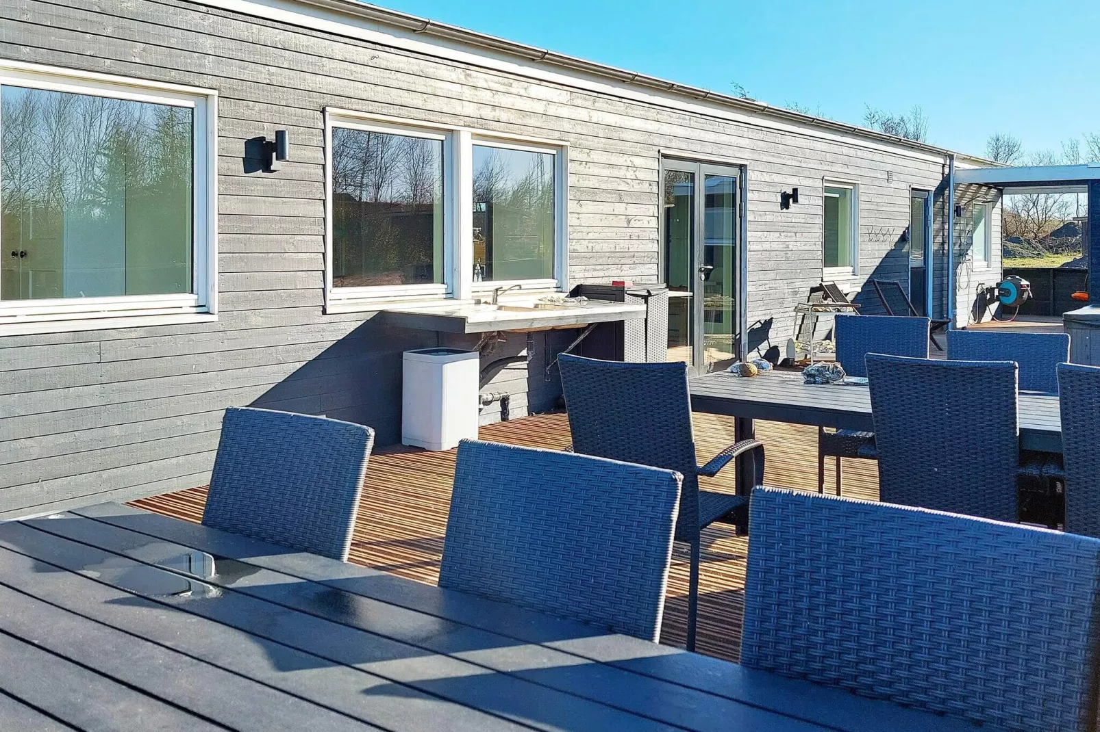 14 persoons vakantie huis in Vinderup-Buitenlucht