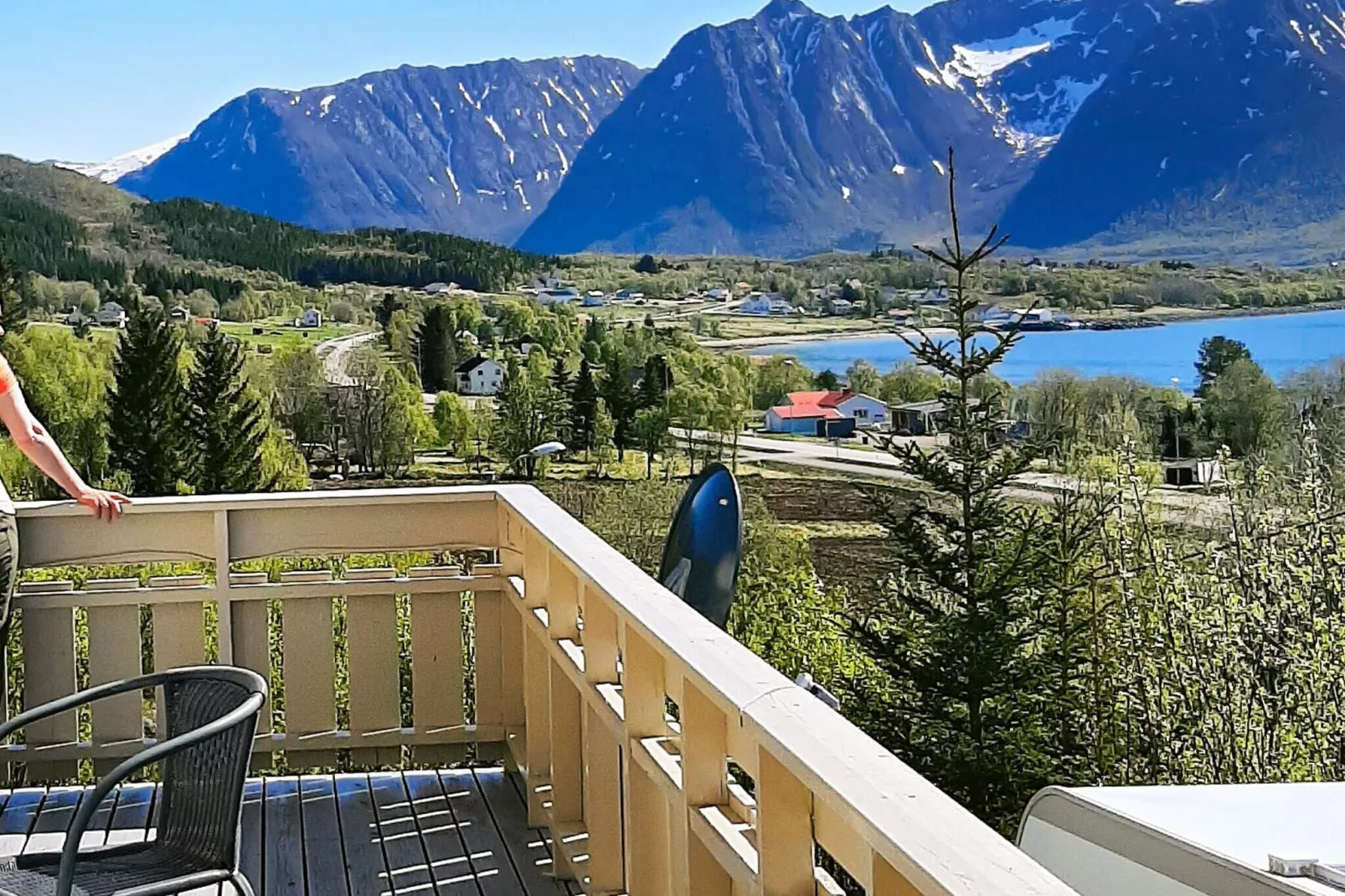 4 sterren vakantie huis in SORTLAND