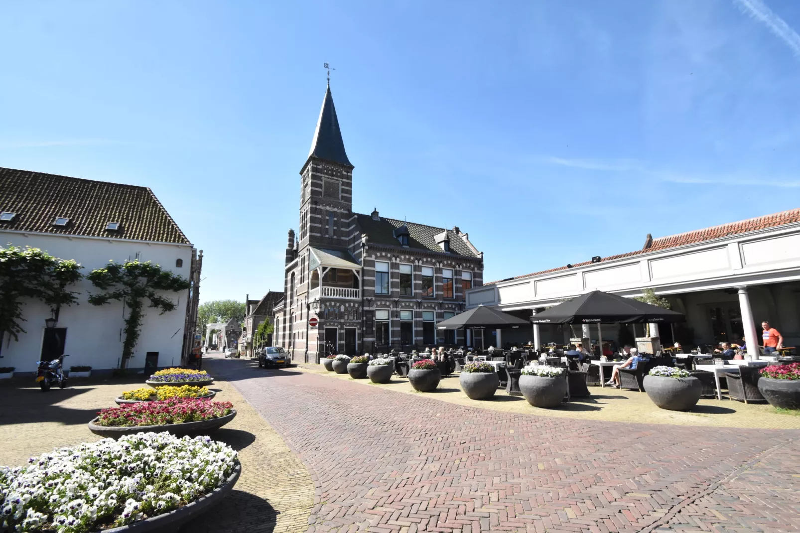 Edammer Vissershuisje-Gebieden zomer 1km