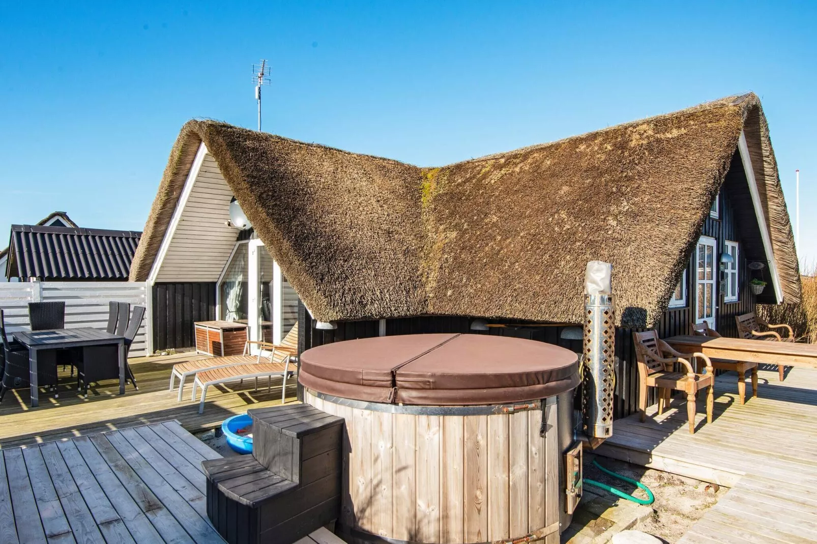 Modern vakantiehuis in Vrist dicht bij de zee