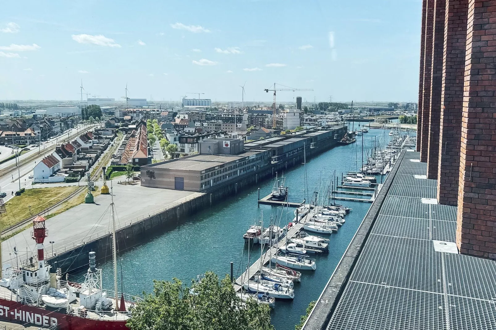 Residence Zeebrugge 7-Gebieden zomer 1km