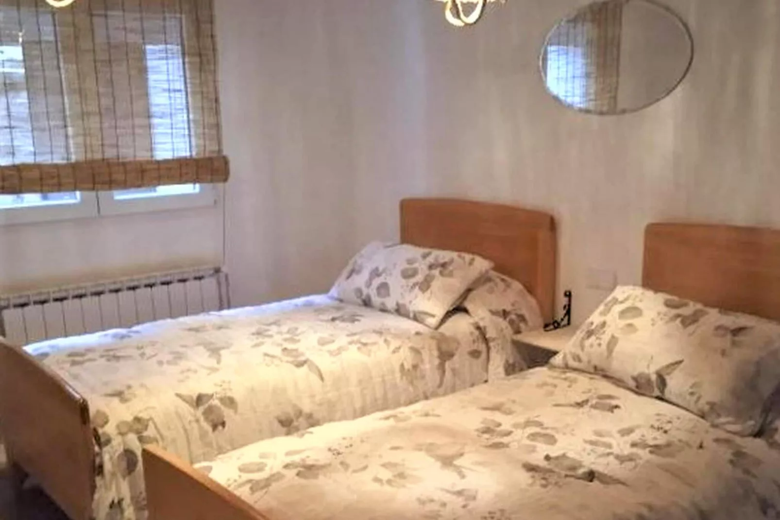 Landelijk vakantiehuis in Robledondo met privézwembad-Slaapkamer
