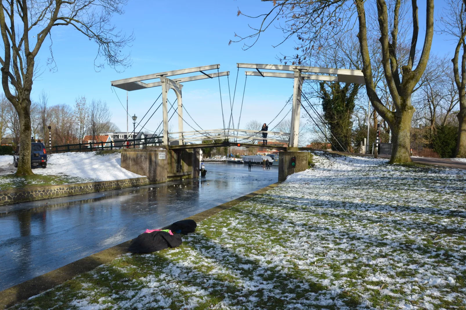 Edammer Vissershuisje-Gebied winter 5km