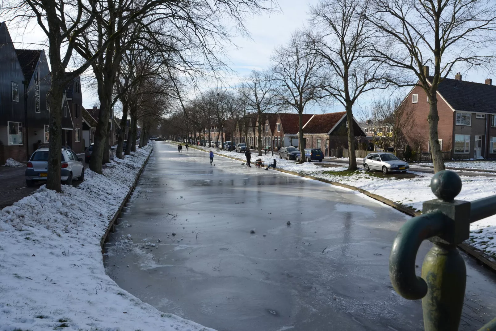 Edammer Vissershuisje-Gebied winter 5km