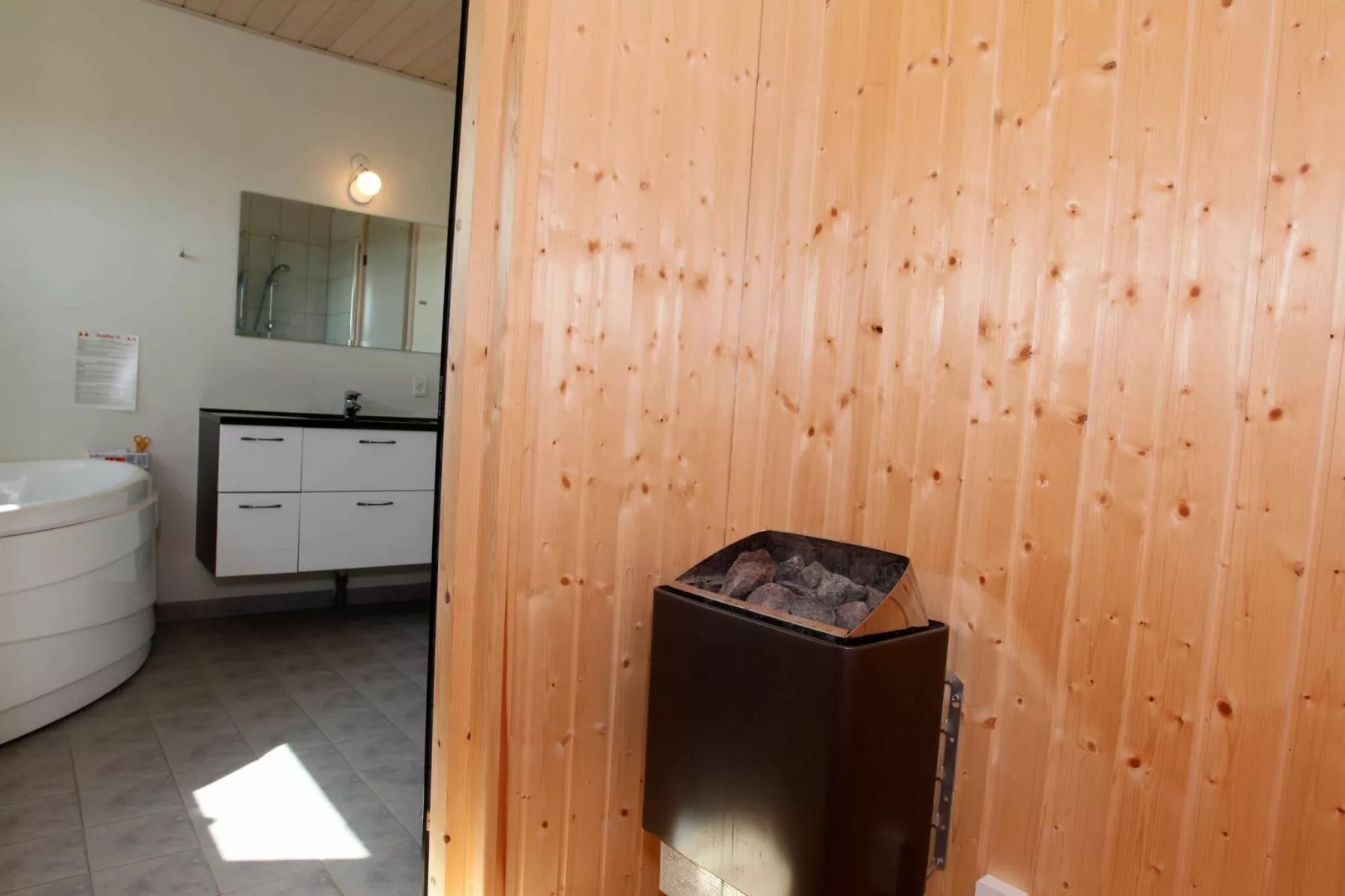 6 persoons vakantie huis in Væggerløse-Sauna