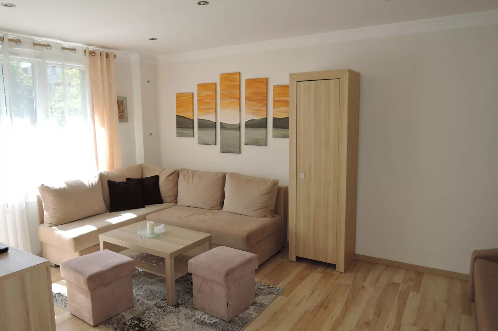 Apartament w Świnoujściu dla 2 osób-Woonkamer