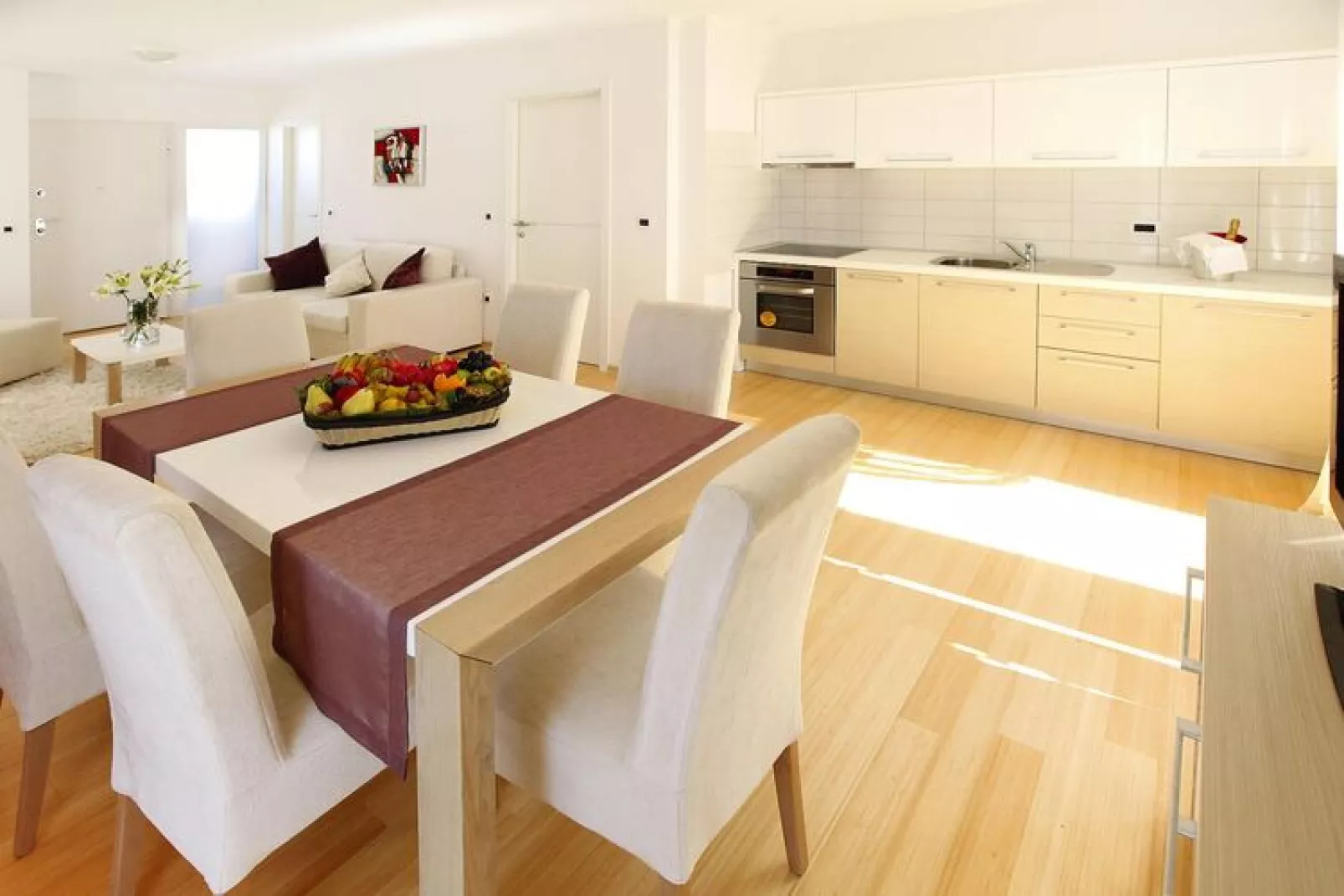 Apartments Sunnyside Petrcane - Typ B ca 45 qm für 4 Pers-Keuken
