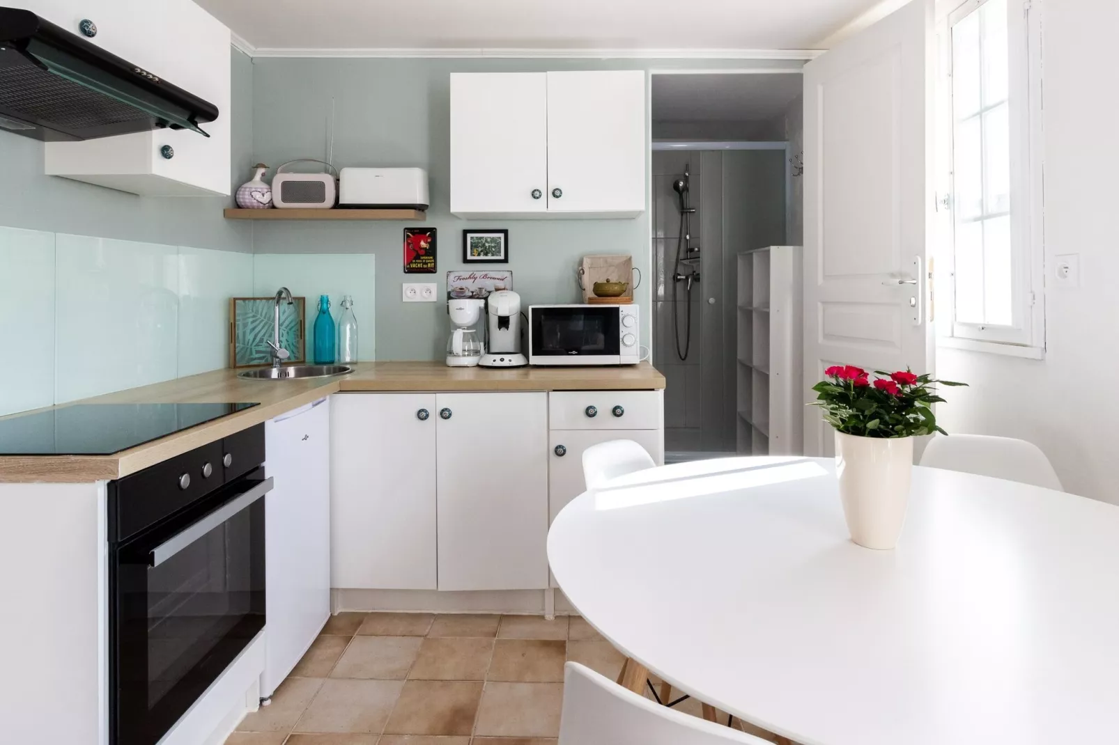 COMBO AVEC PISCINE-Keuken