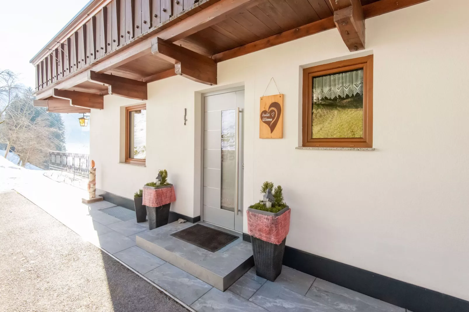 Ferienhaus Talblick-Hal-ontvangst