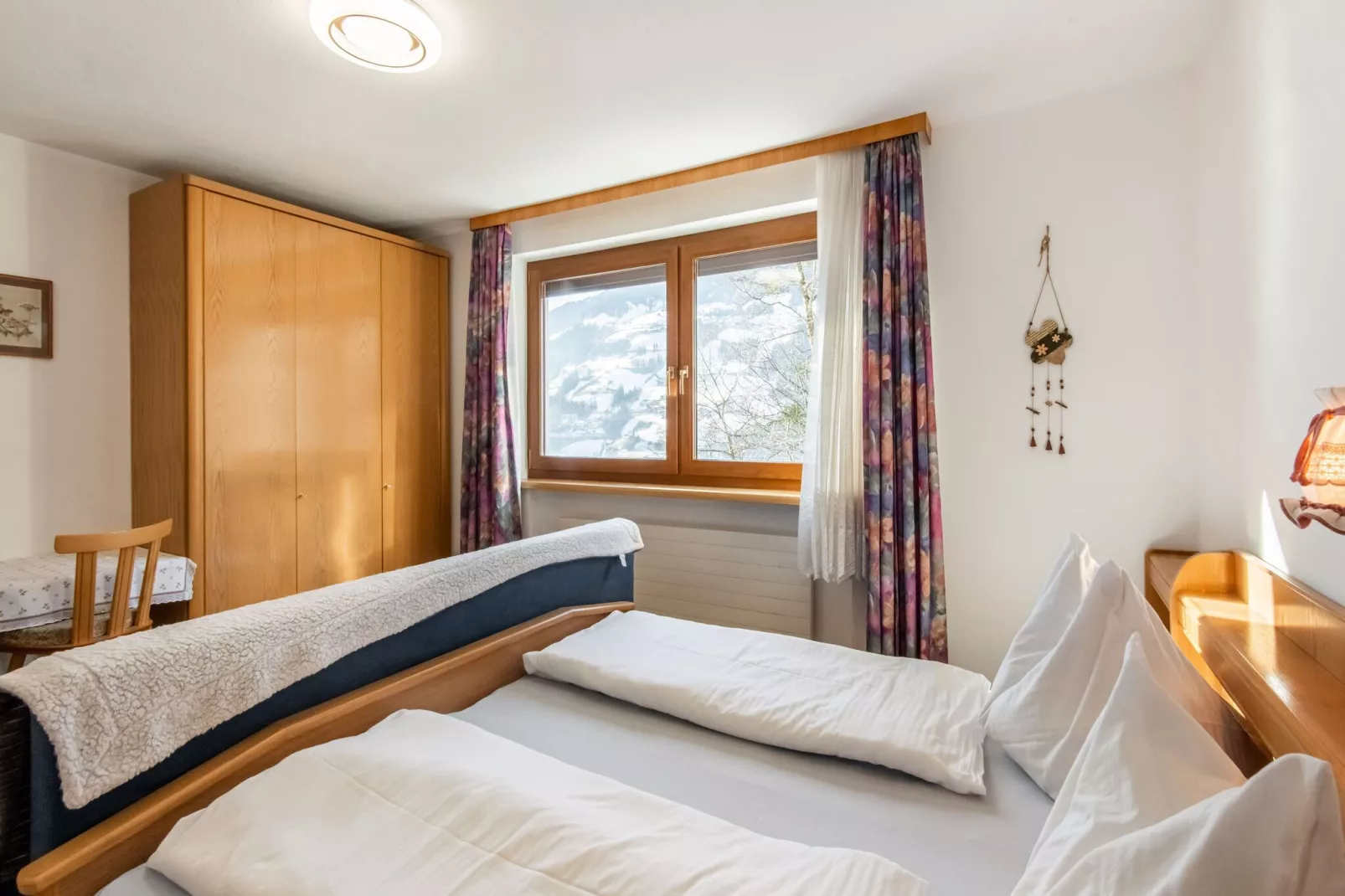 Ferienhaus Talblick-Slaapkamer
