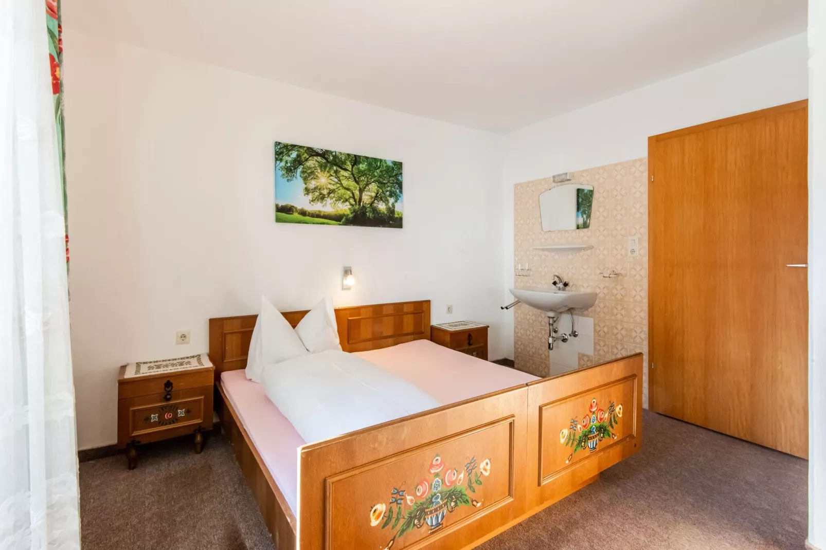 Ferienhaus Talblick-Slaapkamer