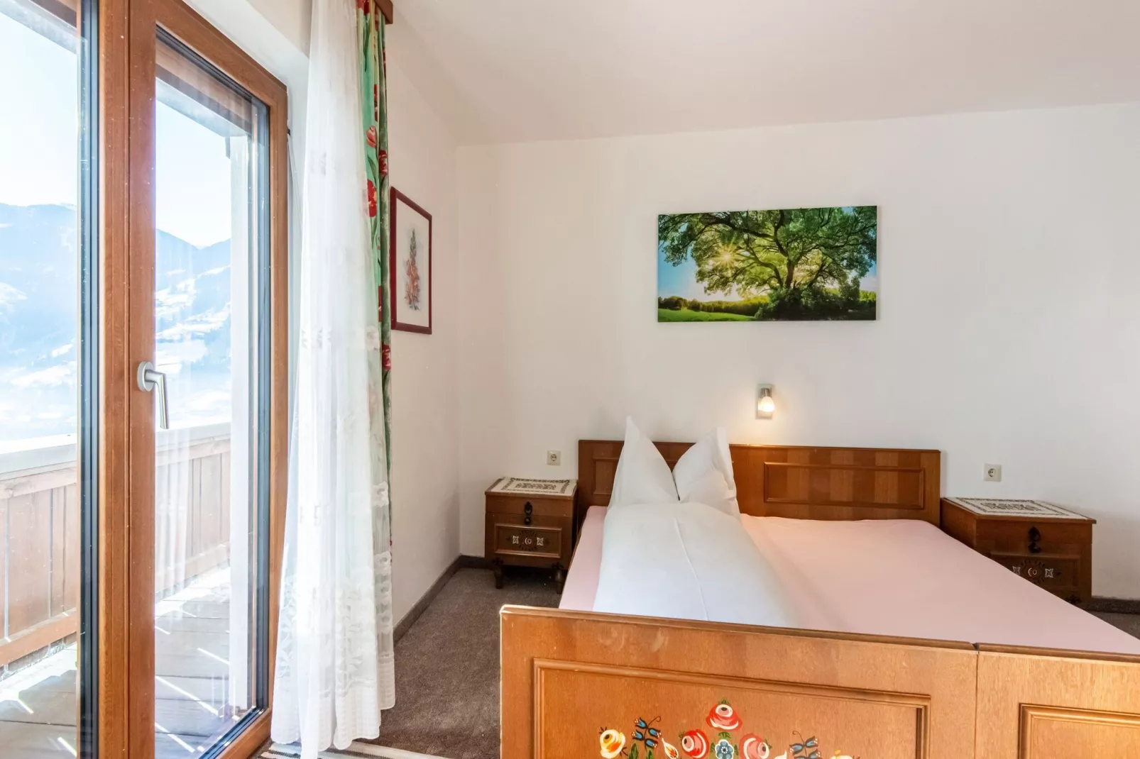 Ferienhaus Talblick-Slaapkamer
