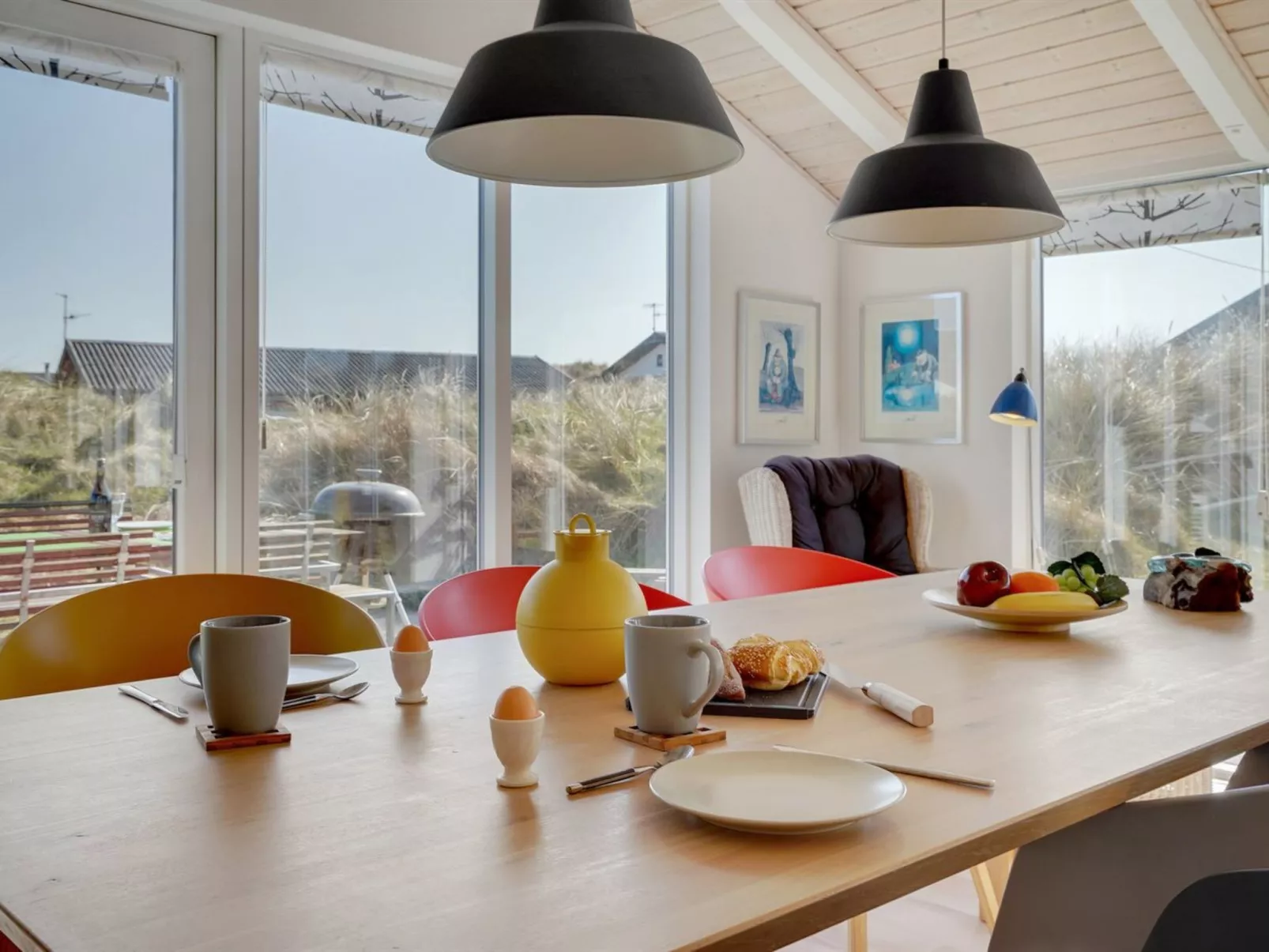 "Sybil" - all inclusive - 350m from the sea-Binnen