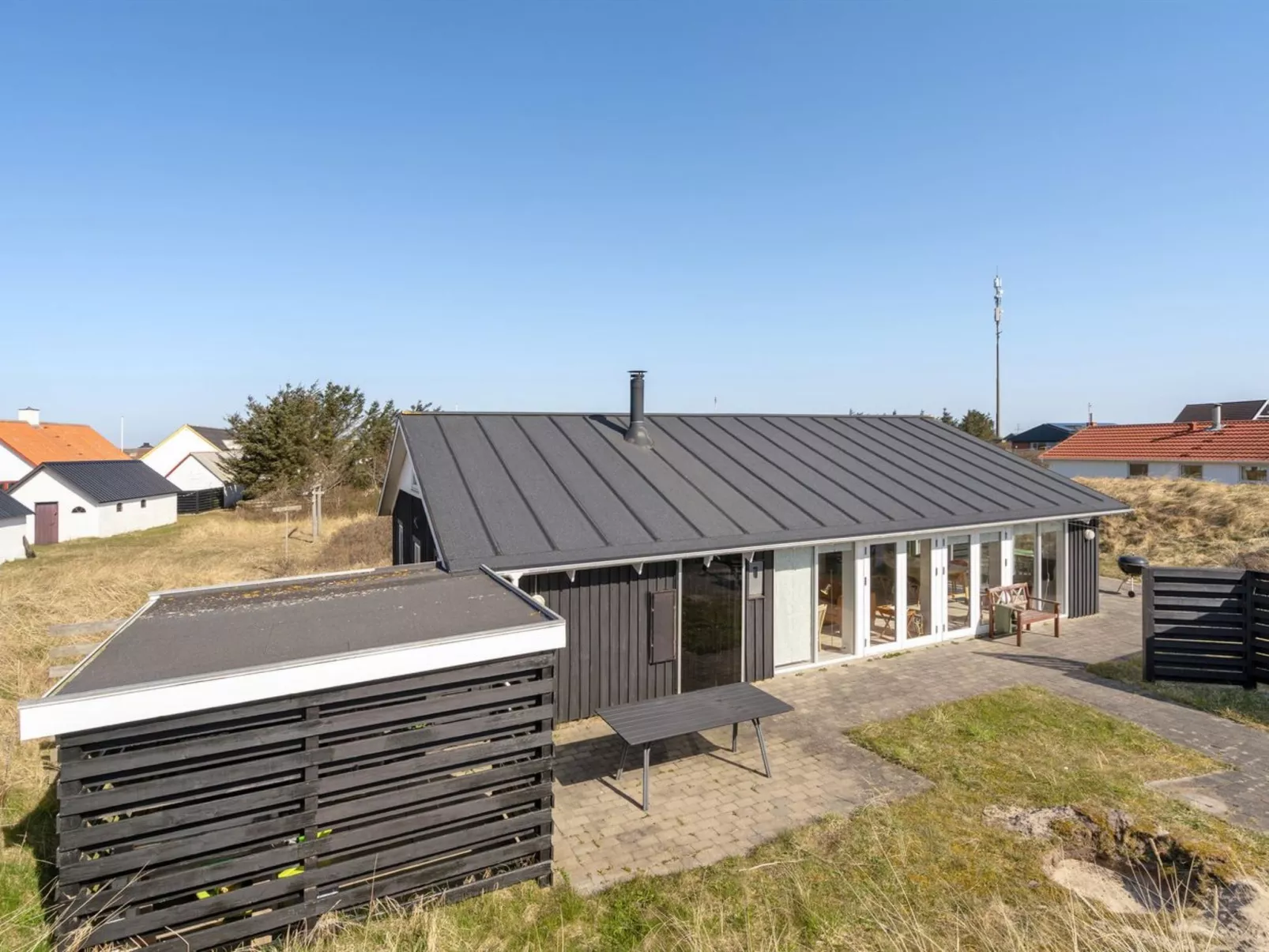 "Sybil" - all inclusive - 350m from the sea-Buiten