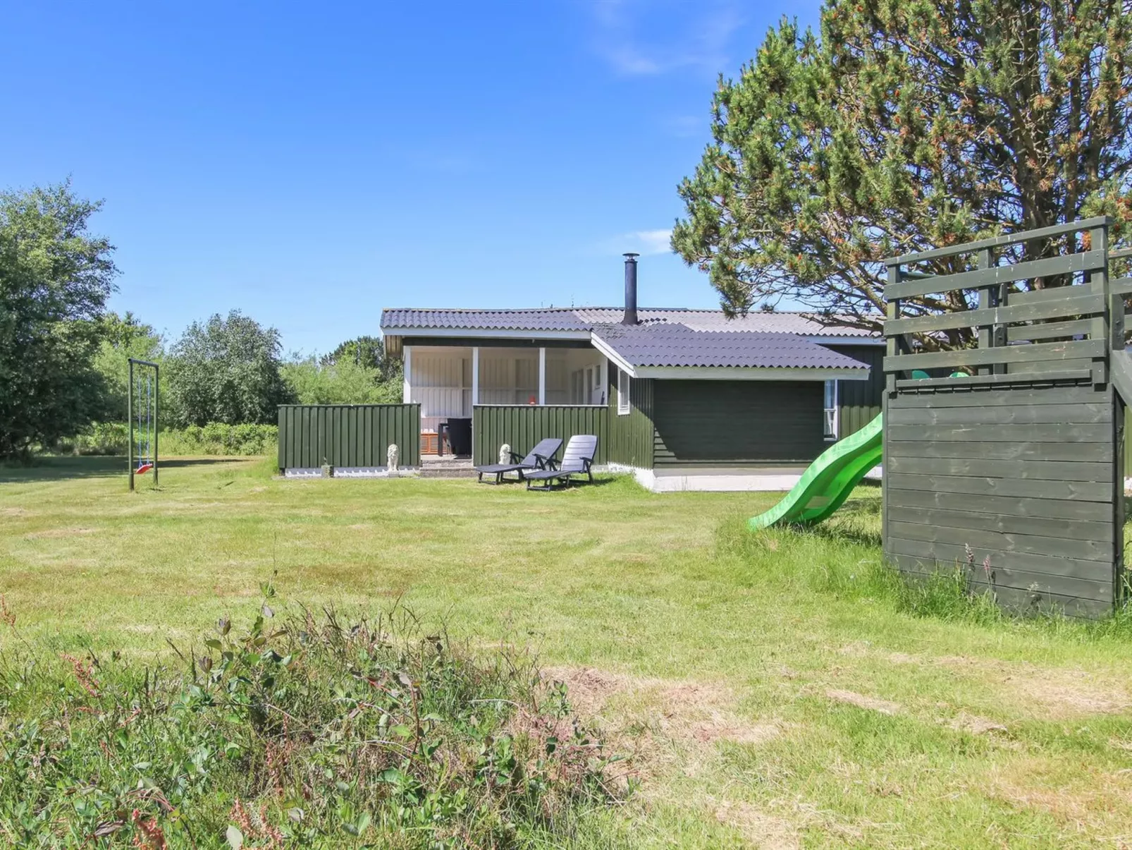 "Oddvar" - 1km from the sea in Western Jutland-Buiten